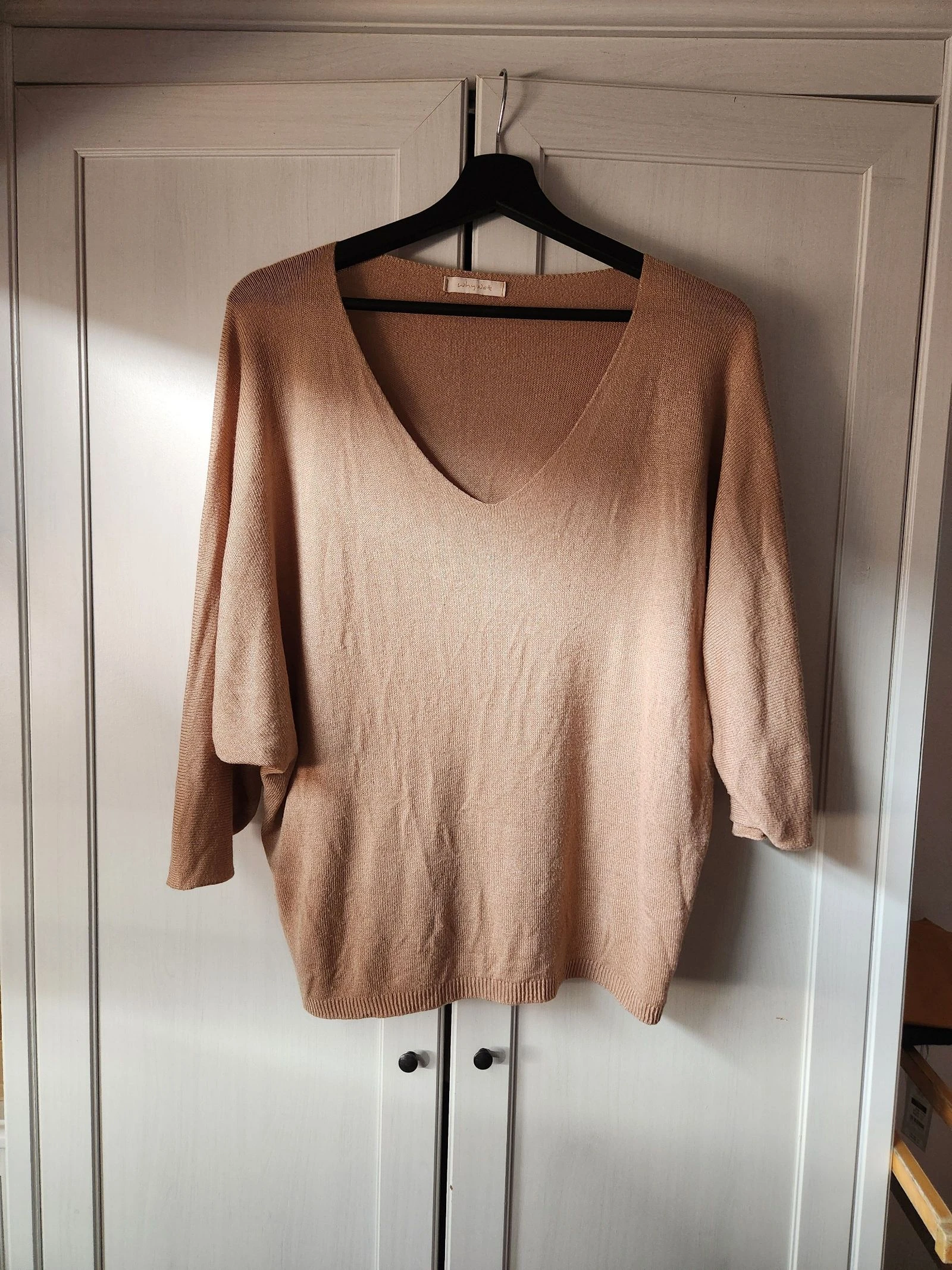 🌸Beau pull en laine camel 38/M🌸